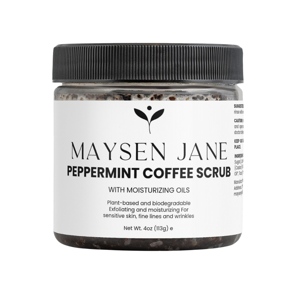 Peppermint Coffee Scrub